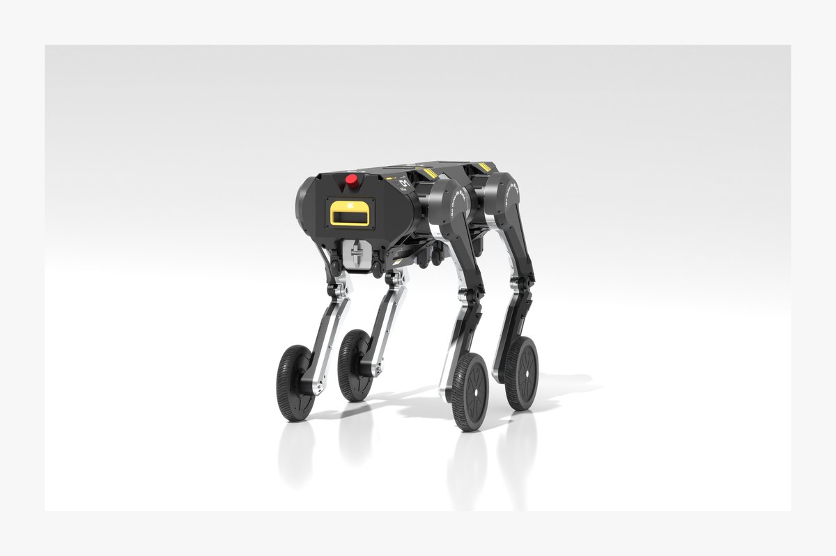 Direct Drive Technology D1 — modular robot dog in quadruped configuration